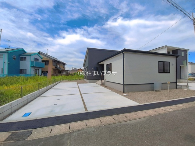 仲介手数料無料）稲沢市祖父江町第３の前面道路含む現地写真|前面道路含む現地写真です