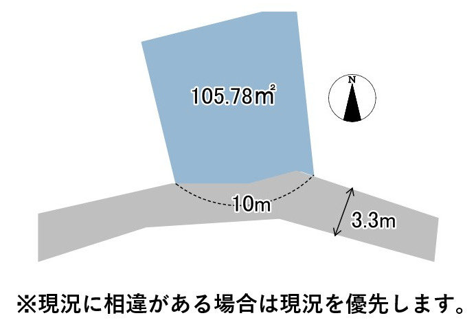 売土地　沼津市上香貫八重の土地図|建築条件はございません！お好きなハウスメーカーで建築可能です。