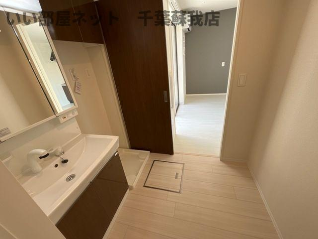 プラナベルの洗面所|スペースが確保できる洗面所です