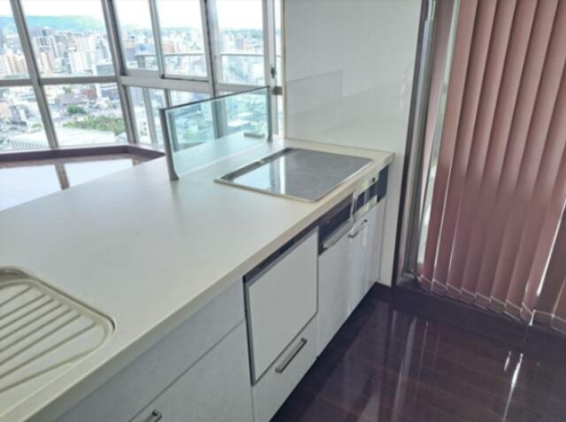 熊本市中央区大江５丁目の賃貸マンションのキッチン