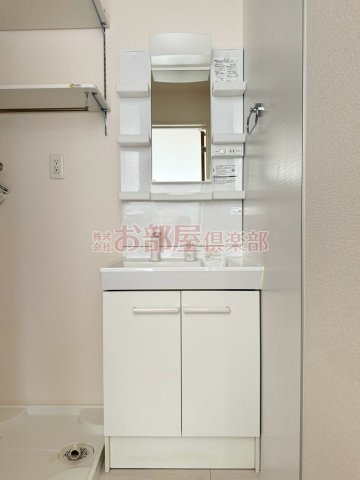 D-roomクレスト国分の洗面所|忙しい朝には欠かせない洗面所です