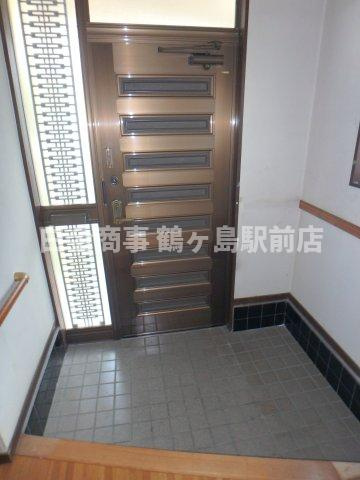 川越市天沼新田中古戸建の玄関