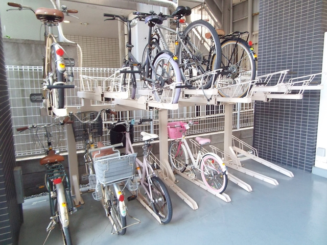 アーバンキャッスル田端のその他共用部分|自転車はこちらに置けます！