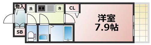 【間取り】 | ディクス大阪城EASTレジデンス　仲介手数料無料