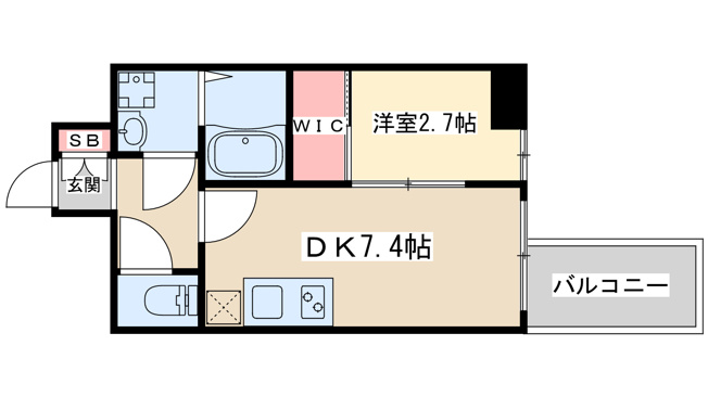 【間取り】 | セレニテ谷町四丁目アリエ