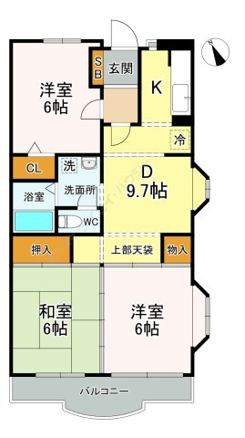 エクセレント・ヴィラの間取り
