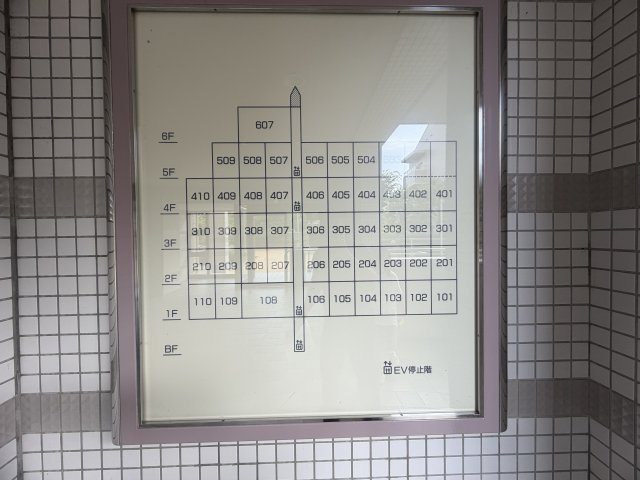 オーク・スクエア西神中央2番館の区画図