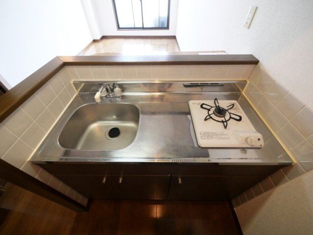 大阪市生野区巽南１丁目の賃貸マンションのキッチン