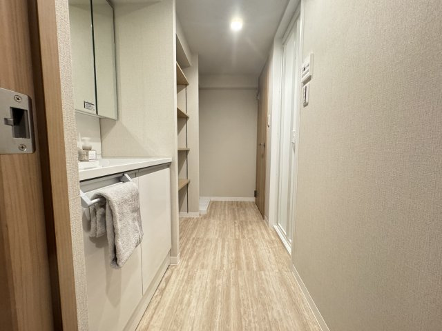 なぎさニュータウン３号棟の脱衣所