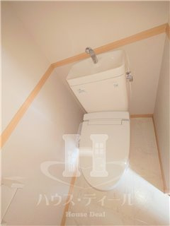 【トイレ】 | メゾンフルール | ゆったりとした空間のトイレです