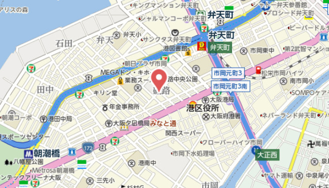 【地図】 | ラグゼ弁天町