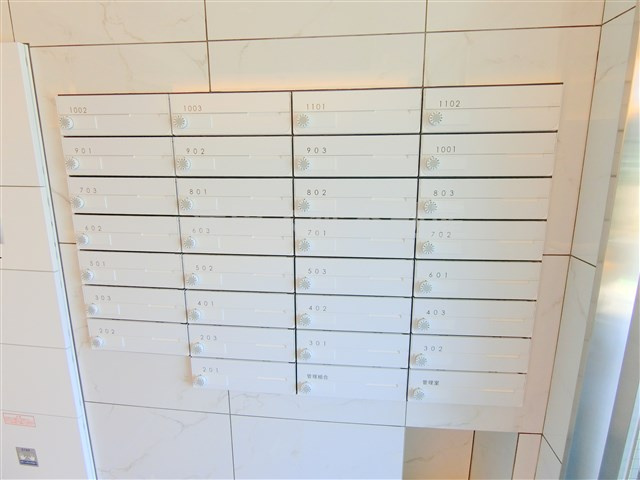 ECREDE蒲田EASTのその他共用部分|メールBOX