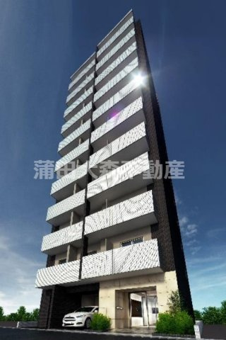 ECREDE蒲田EASTの外観パース