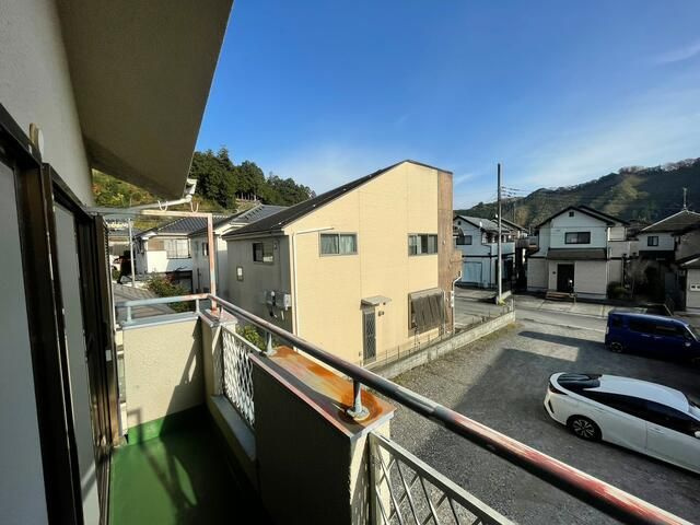 青梅市日向和田３丁目のアパートの展望