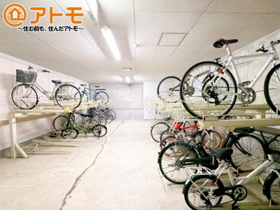 【駐輪場】 | シャリエ三島松が丘　中古マンション