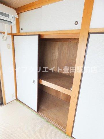 ハイラークKATOの収納