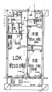 【間取り】 | ルピナス赤羽駅前カーディナルタワー | 間取りです。