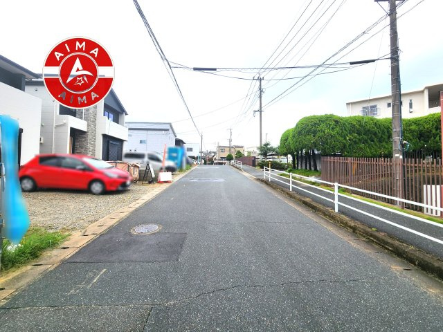 福岡市南区老司3丁目第6-2棟（2号棟）の外観|前面道路含む現地の写真です。