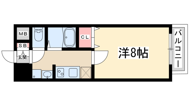 【間取り】 | エステムコート新大阪6エキスプレイス