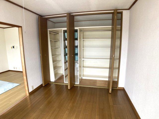 鈴蘭泉台第4ハウスの収納|各部屋に収納スペースを完備