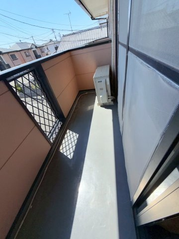 コーポ塚本のバルコニー