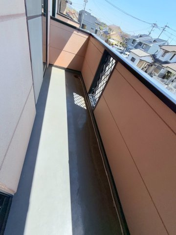 コーポ塚本のバルコニー