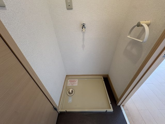 フラット・フラワーの洗面所