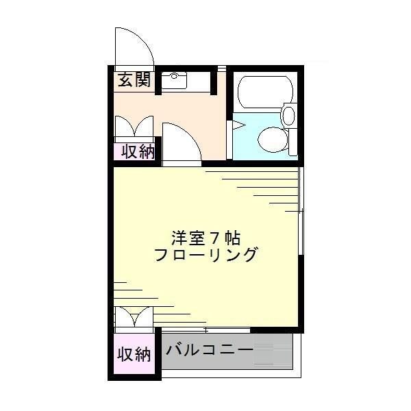メゾン久の間取り|間取りです。