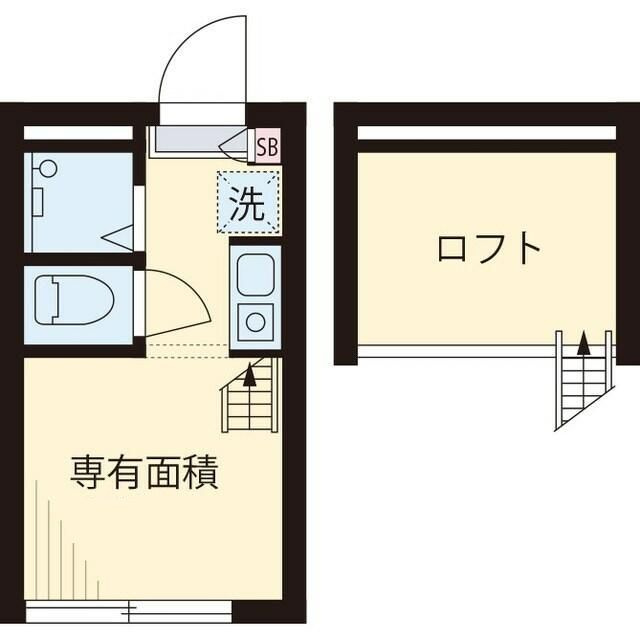 フィリップ東中野の間取り|間取りです。