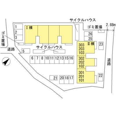 【区画図】 | アオーラ ヌエボ　Ⅱ