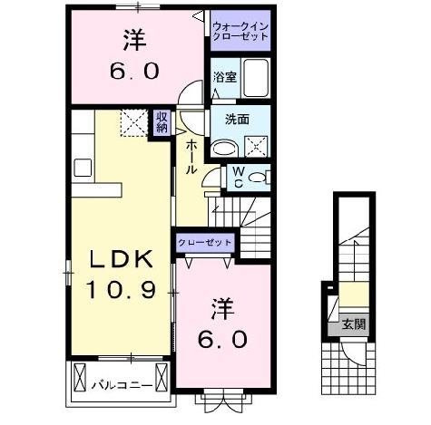 ブライトヒルズⅡの間取り