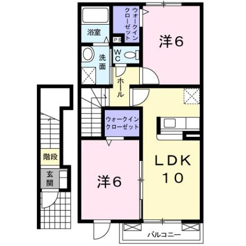 ピースフルハウスＹＭの間取り