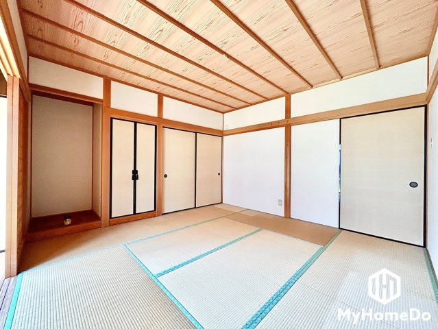 守山区小幡2丁目の和室|リビングの横に隣接している為、開放感がある空間です