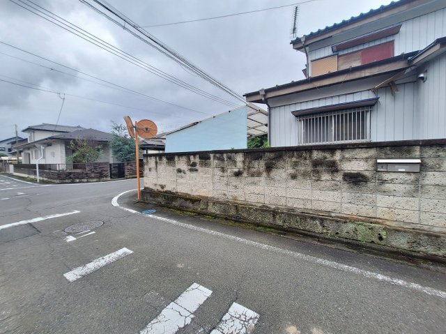 高崎市吉井町本郷売土地の前面道路含む現地写真|北道路