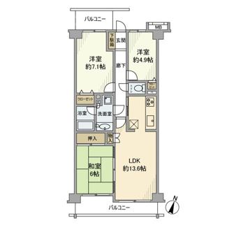 【間取り】 | クレドール宮前平