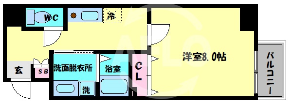 Rainbow Court阿倍野の間取り|Rainbow Court阿倍野（レインボーコート阿倍野）