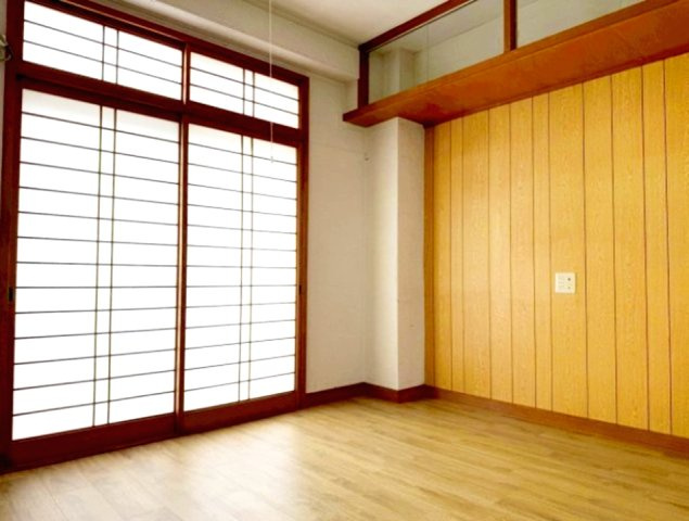 甲山グリーンハイツの和室|全室６帖以上のゆとりある室内
