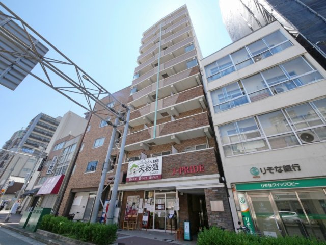 ジェイプライド難波南の外観
