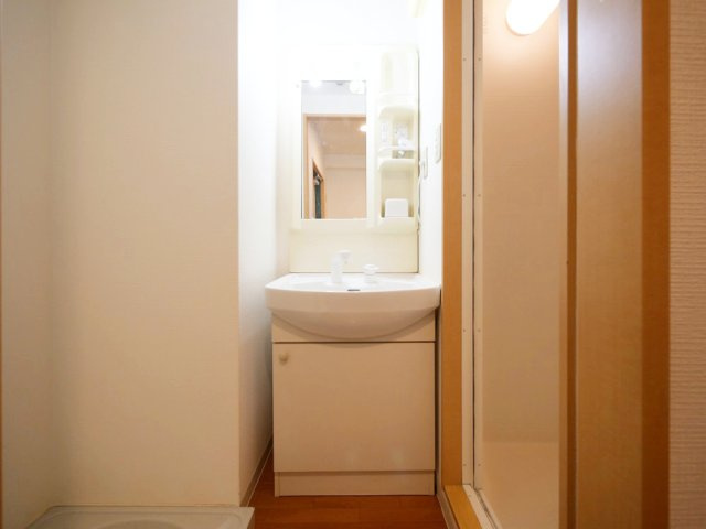ジェイプライド難波南の洗面所
