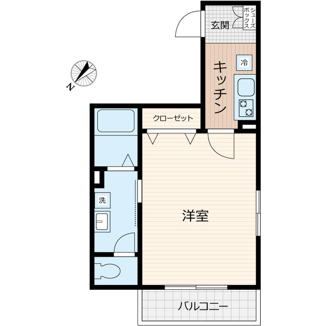 ＡＪ南柏ＳｏｕｔｈＶの間取り