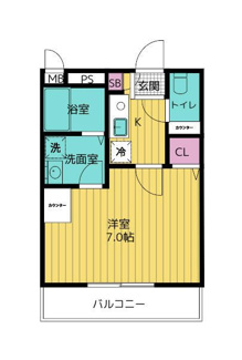【間取り】 | エフプレスト丸ヶ崎 | 間取りです。
