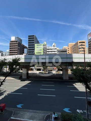 プレサンスタワー難波WESTの展望|プレサンスタワー難波　眺望
