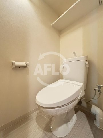 プレサンスタワー難波WESTのトイレ|プレサンスタワー難波　温水洗浄便座