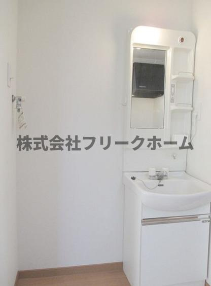 リバーサイドハウスA棟の洗面所