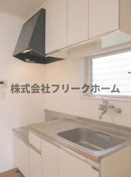 リバーサイドハウスA棟のキッチン