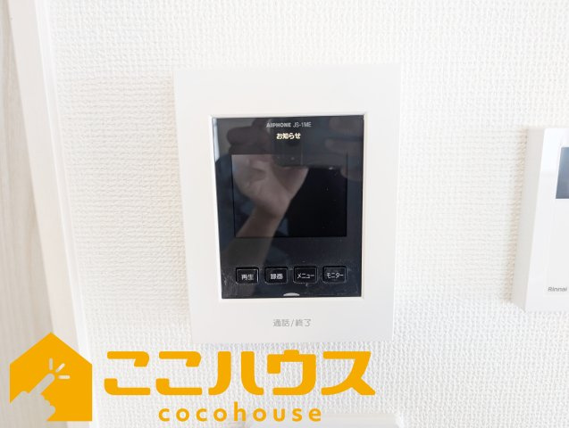 南城市玉城富里　新築戸建て　全2棟　B号棟のセキュリティ|【施工例】※同施工の別物件写真