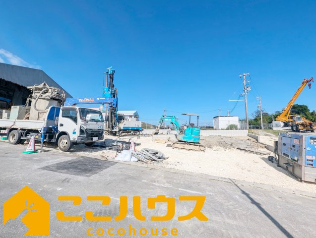 南城市玉城富里　新築戸建て　全2棟　B号棟の外観|10月完成予定！同仕様同施工の物件もご案内可能です♪