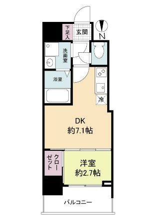 【間取り】 | セレニテ谷町四丁目アリエ