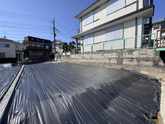 【外観】 | 建築条件無し売地　最終1区画 | 敷地奥から道路側に向かって撮影。