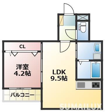 フォレスト渡鹿の間取り